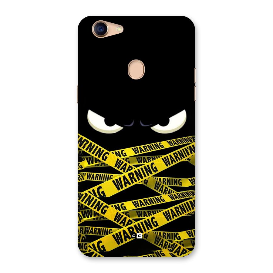 Warning Eyes Back Case for Oppo F5
