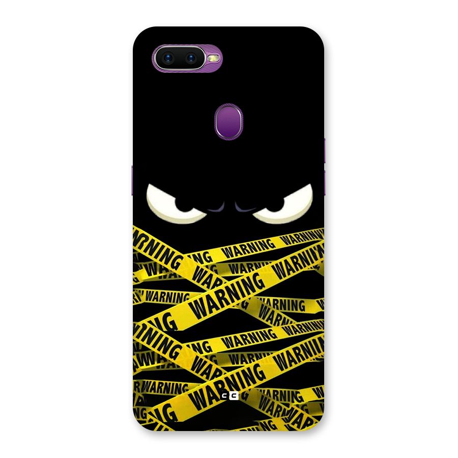 Warning Eyes Back Case for Oppo F9
