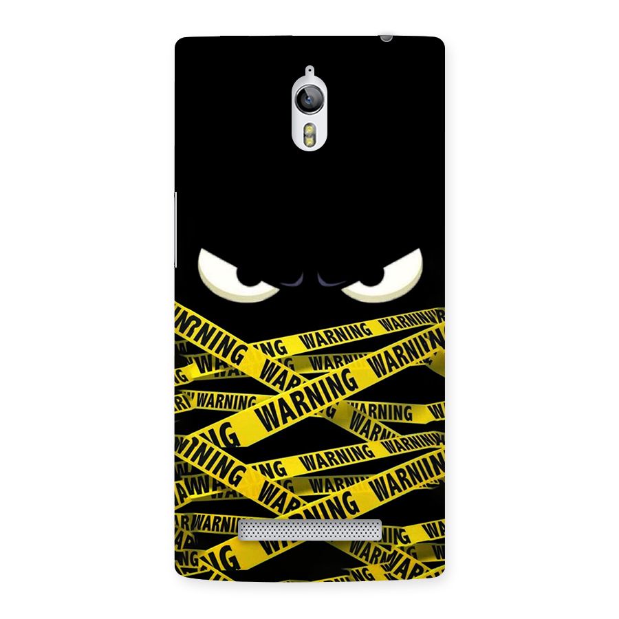 Warning Eyes Back Case for Oppo Find 7