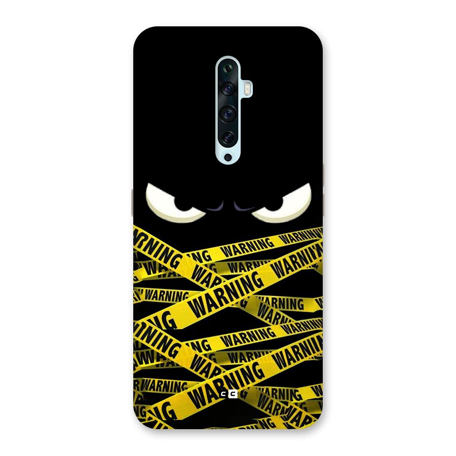 Warning Eyes Back Case for Oppo Reno2 Z