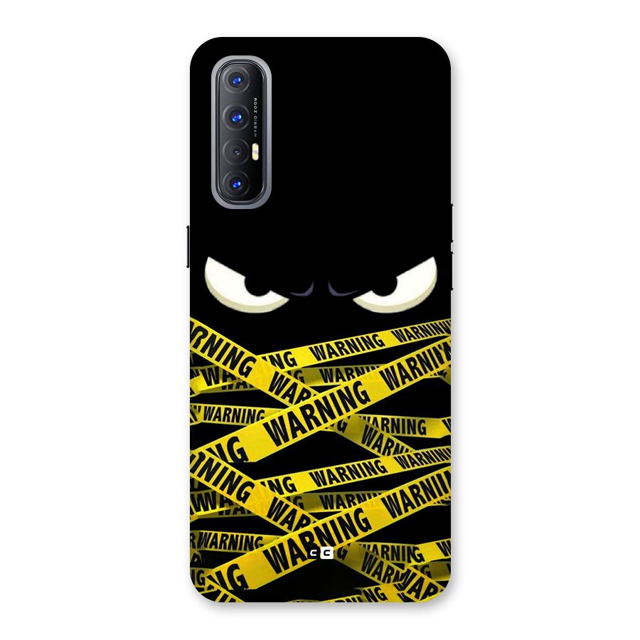 Warning Eyes Back Case for Oppo Reno3 Pro