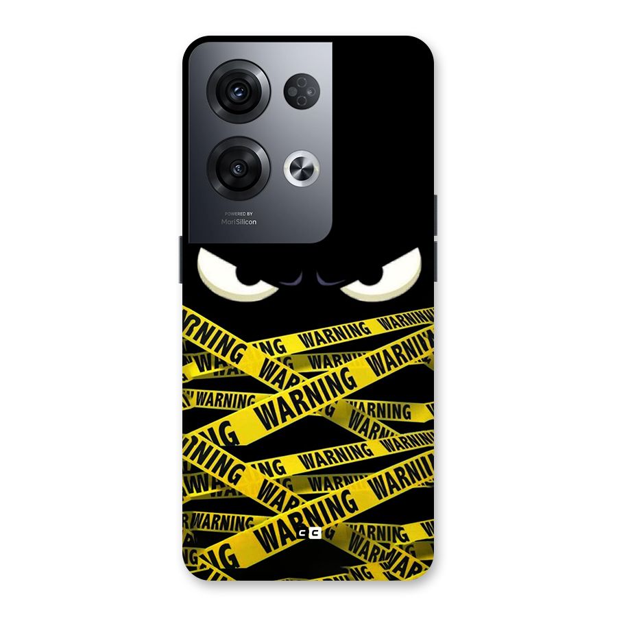 Warning Eyes Back Case for Oppo Reno8 Pro 5G