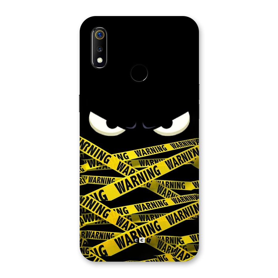 Warning Eyes Back Case for Realme 3
