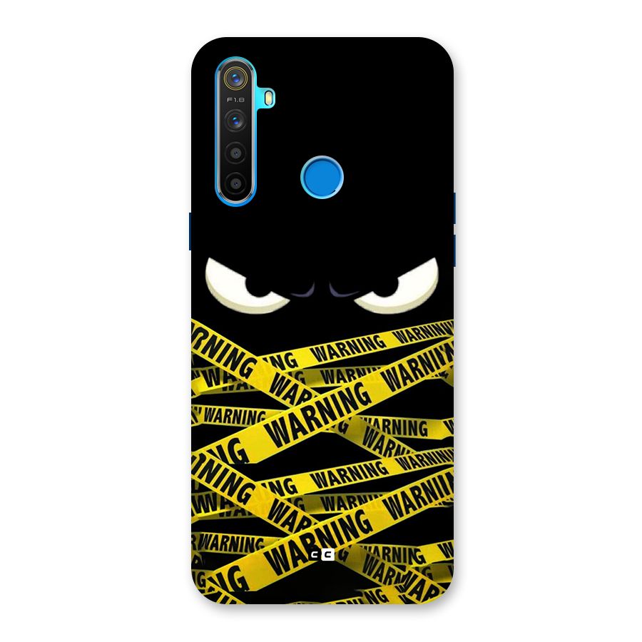 Warning Eyes Back Case for Realme 5