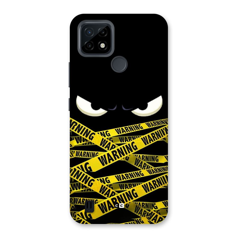 Warning Eyes Back Case for Realme C21