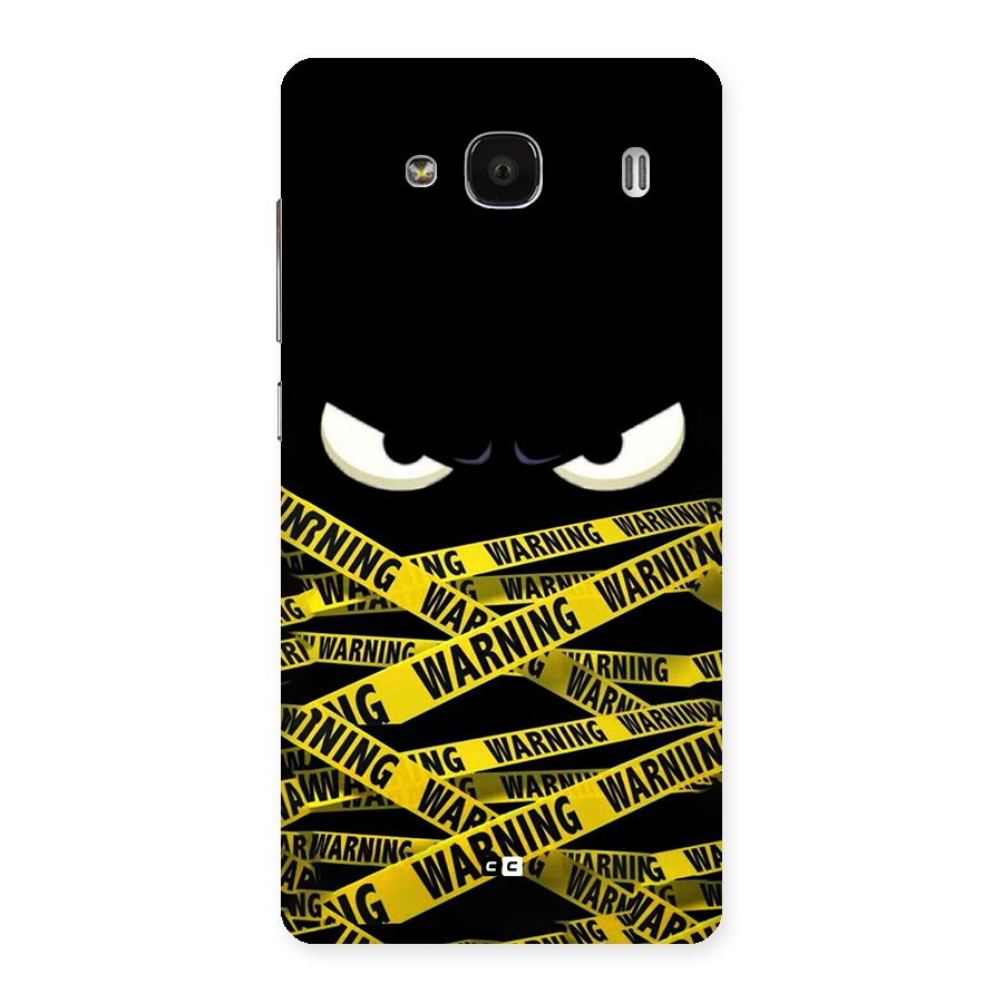 Warning Eyes Back Case for Redmi 2