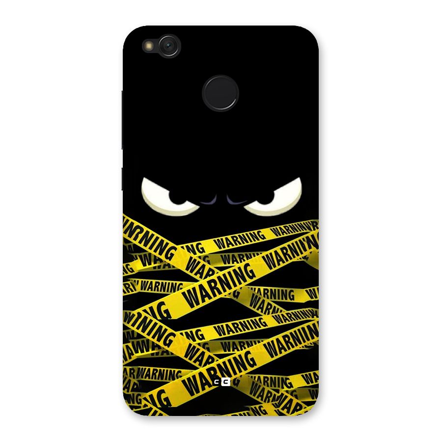 Warning Eyes Back Case for Redmi 4