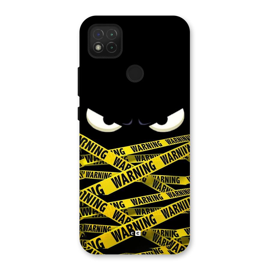 Warning Eyes Back Case for Redmi 9 Activ