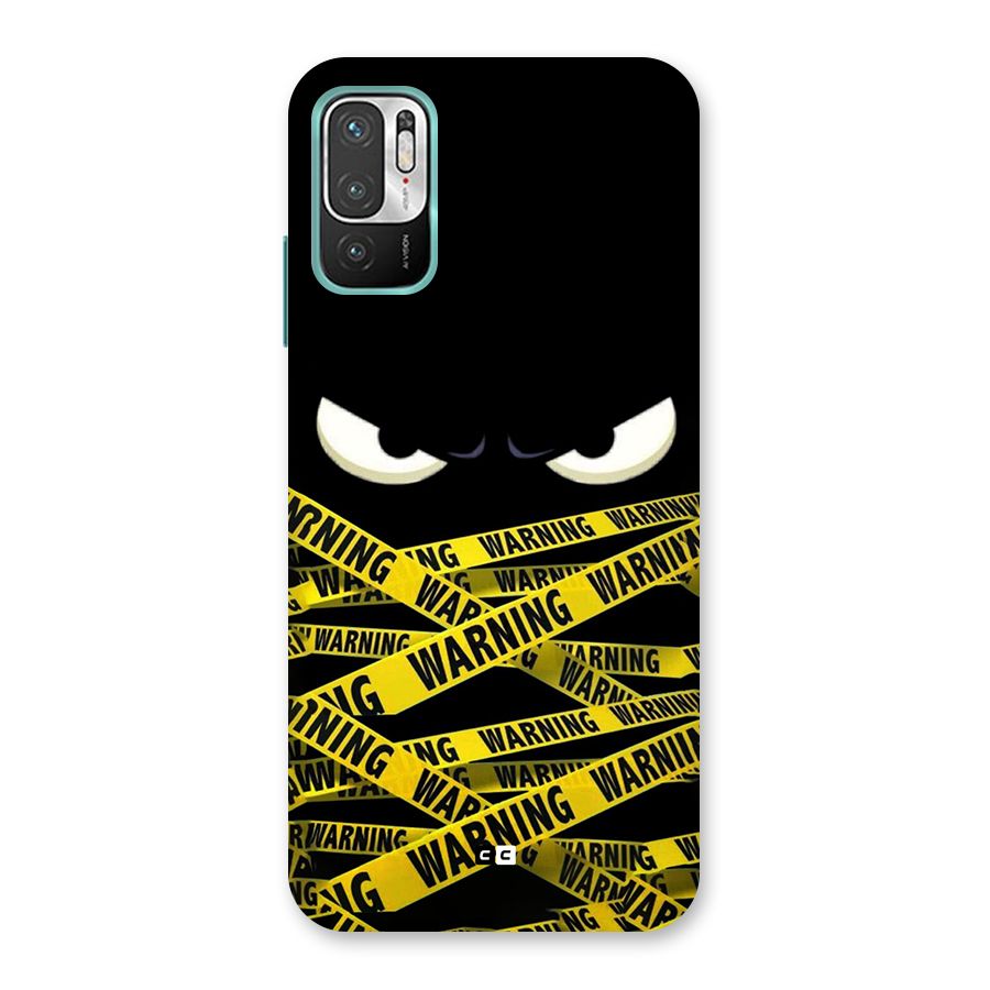 Warning Eyes Back Case for Redmi Note 10T 5G