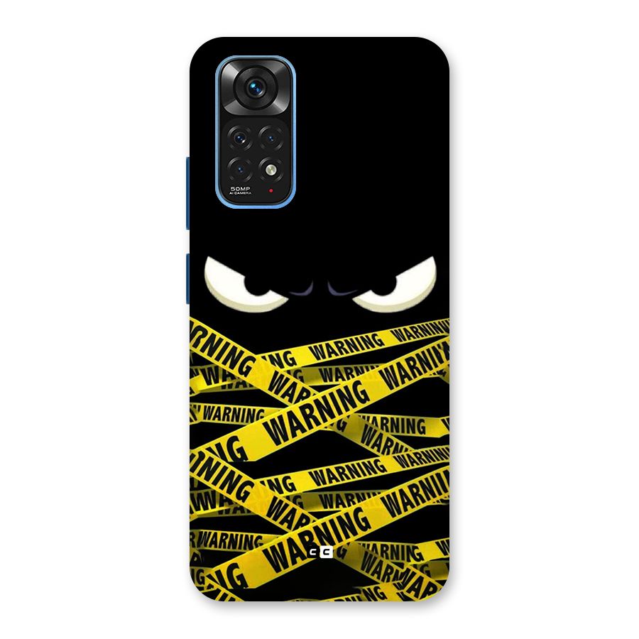 Warning Eyes Back Case for Redmi Note 11S