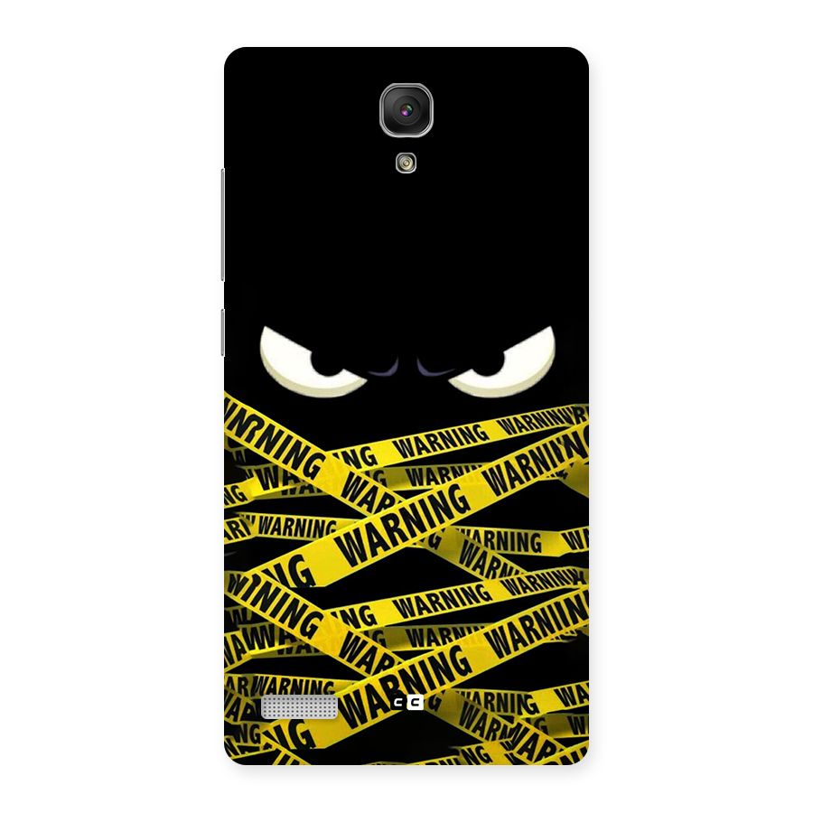 Warning Eyes Back Case for Redmi Note Prime