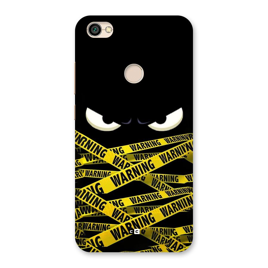 Warning Eyes Back Case for Redmi Y1 2017