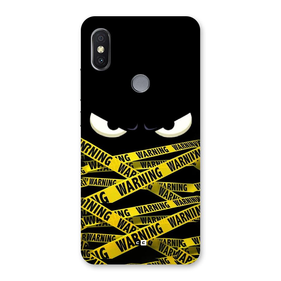 Warning Eyes Back Case for Redmi Y2