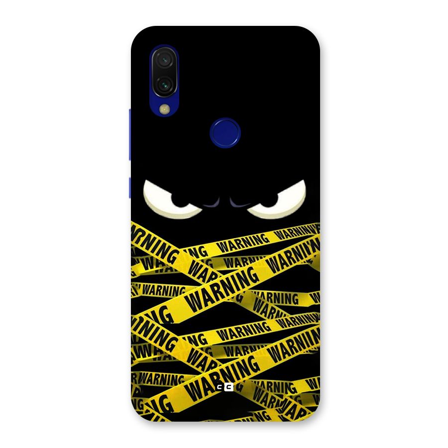 Warning Eyes Back Case for Redmi Y3