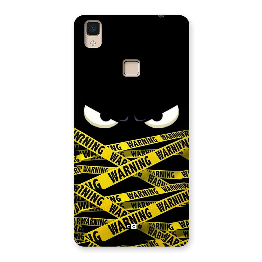 Warning Eyes Back Case for V3 Max