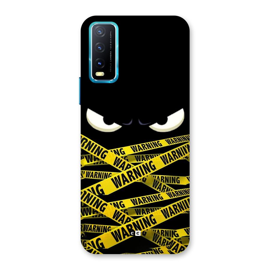 Warning Eyes Back Case for Vivo Y20G