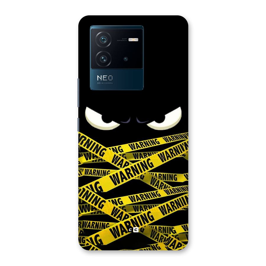 Warning Eyes Back Case for Vivo iQOO Neo 6 5G