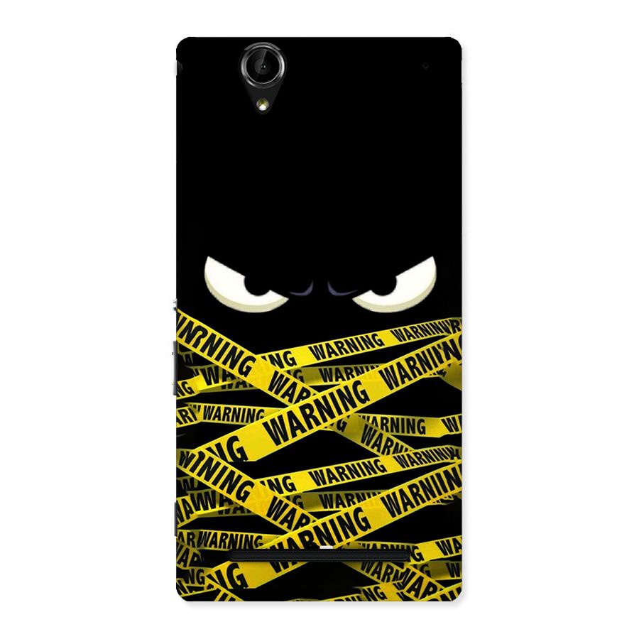 Warning Eyes Back Case for Xperia T2