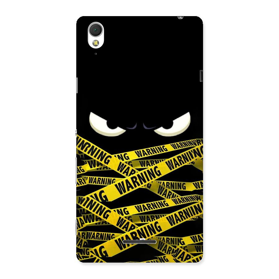 Warning Eyes Back Case for Xperia T3