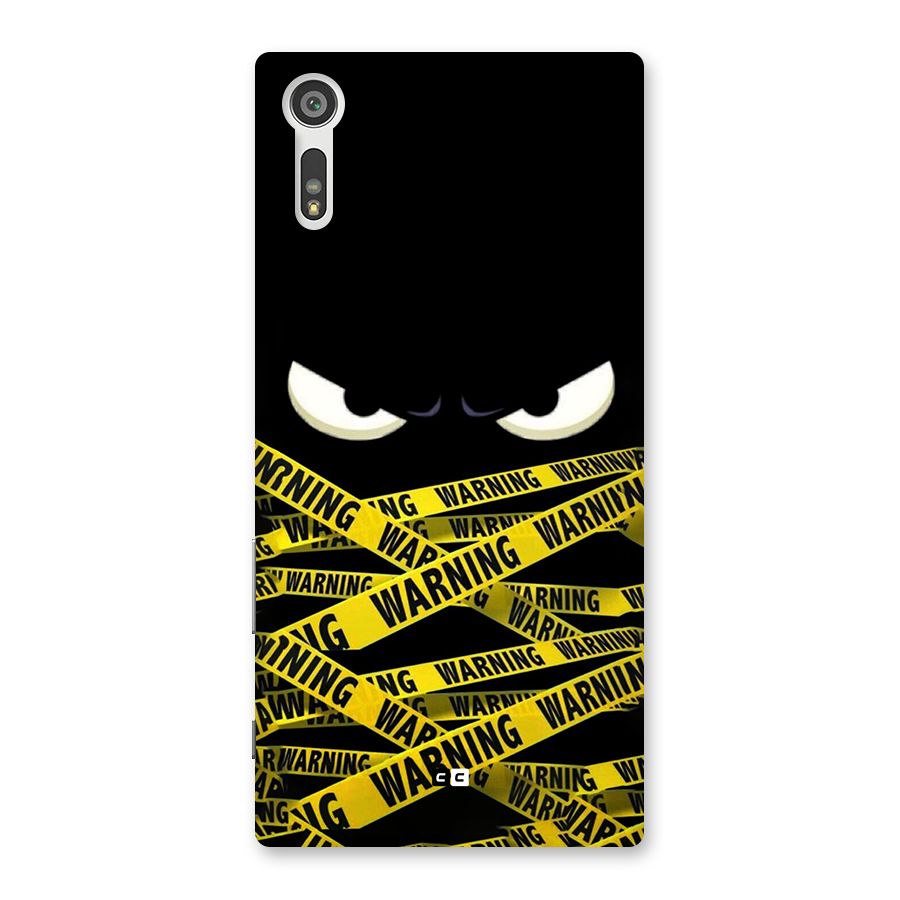 Warning Eyes Back Case for Xperia XZ
