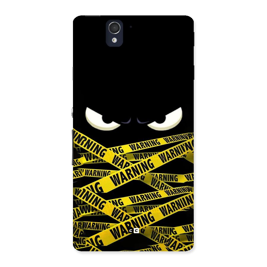 Warning Eyes Back Case for Xperia Z
