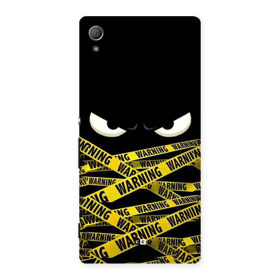 Warning Eyes Back Case for Xperia Z3 Plus