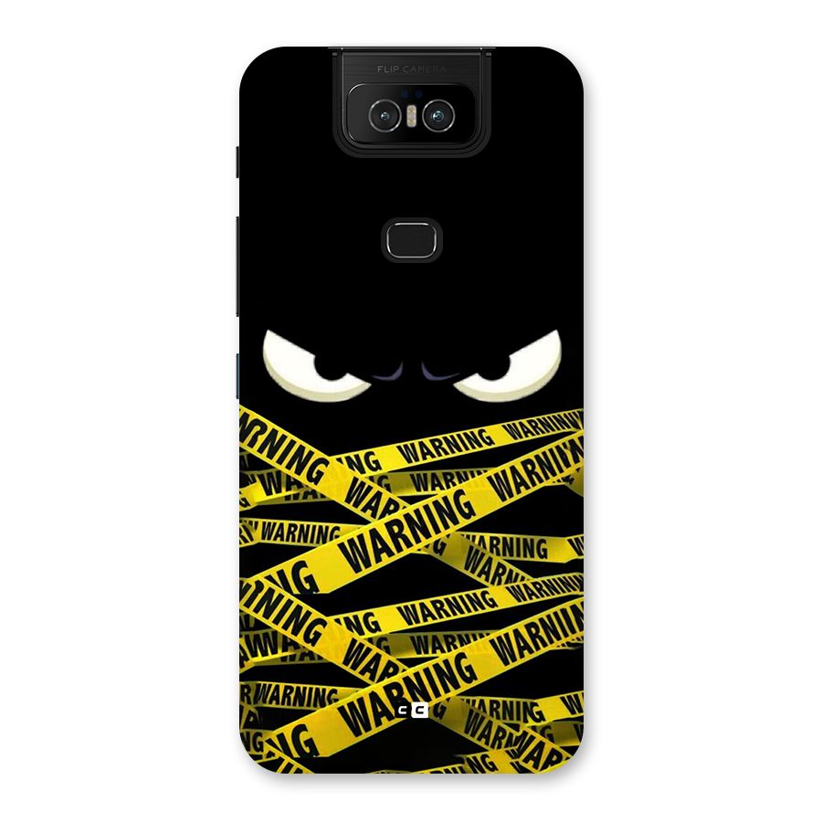 Warning Eyes Back Case for Zenfone 6z