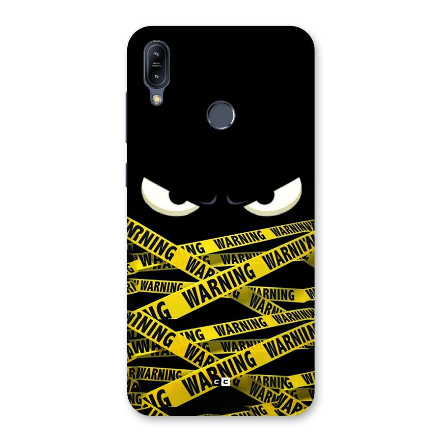 Warning Eyes Back Case for Zenfone Max M2