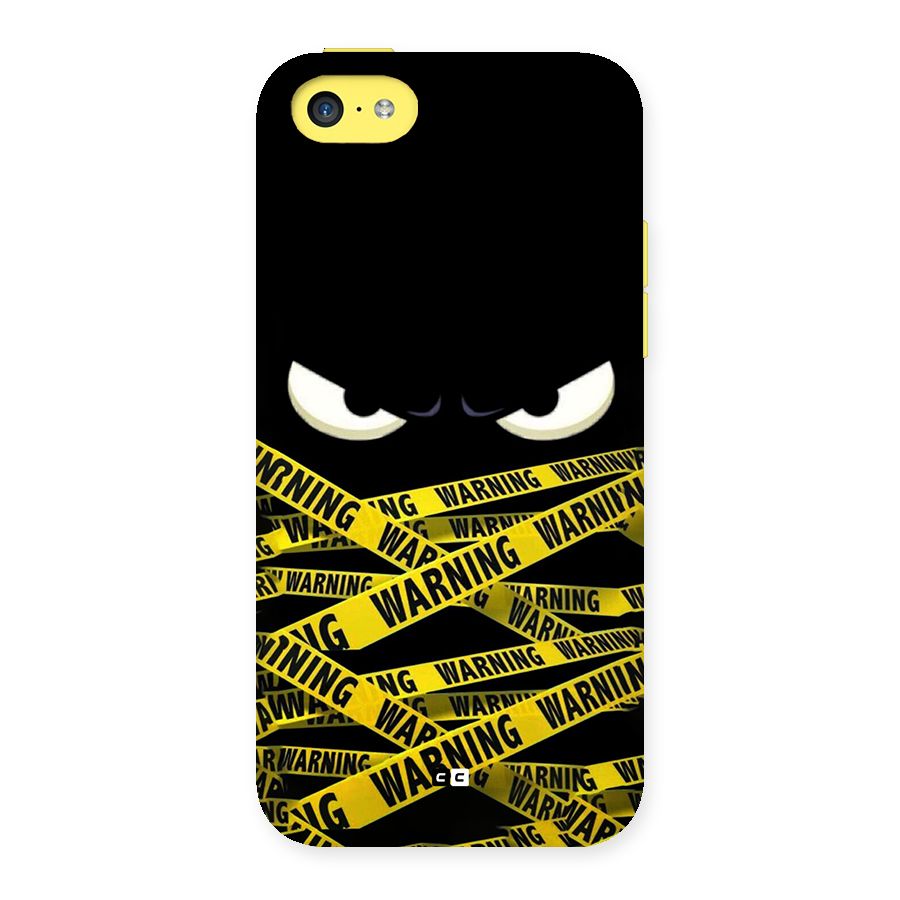 Warning Eyes Back Case for iPhone 5C