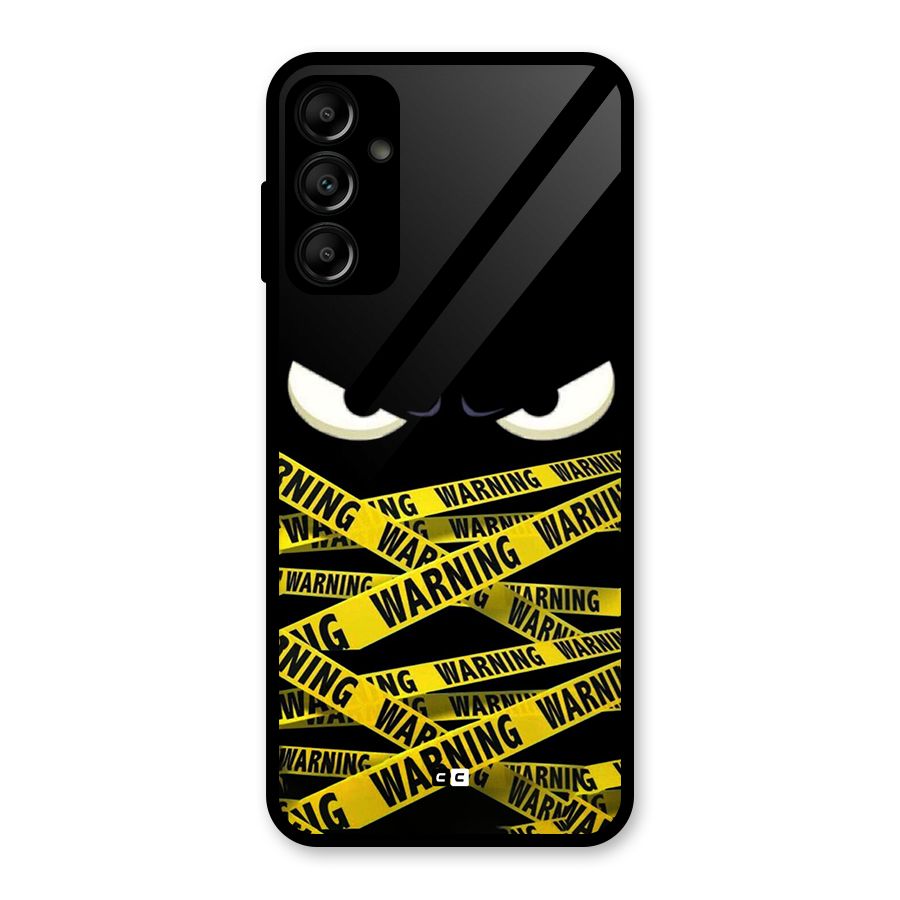 Warning Eyes Glass Back Case for Galaxy A14 5G