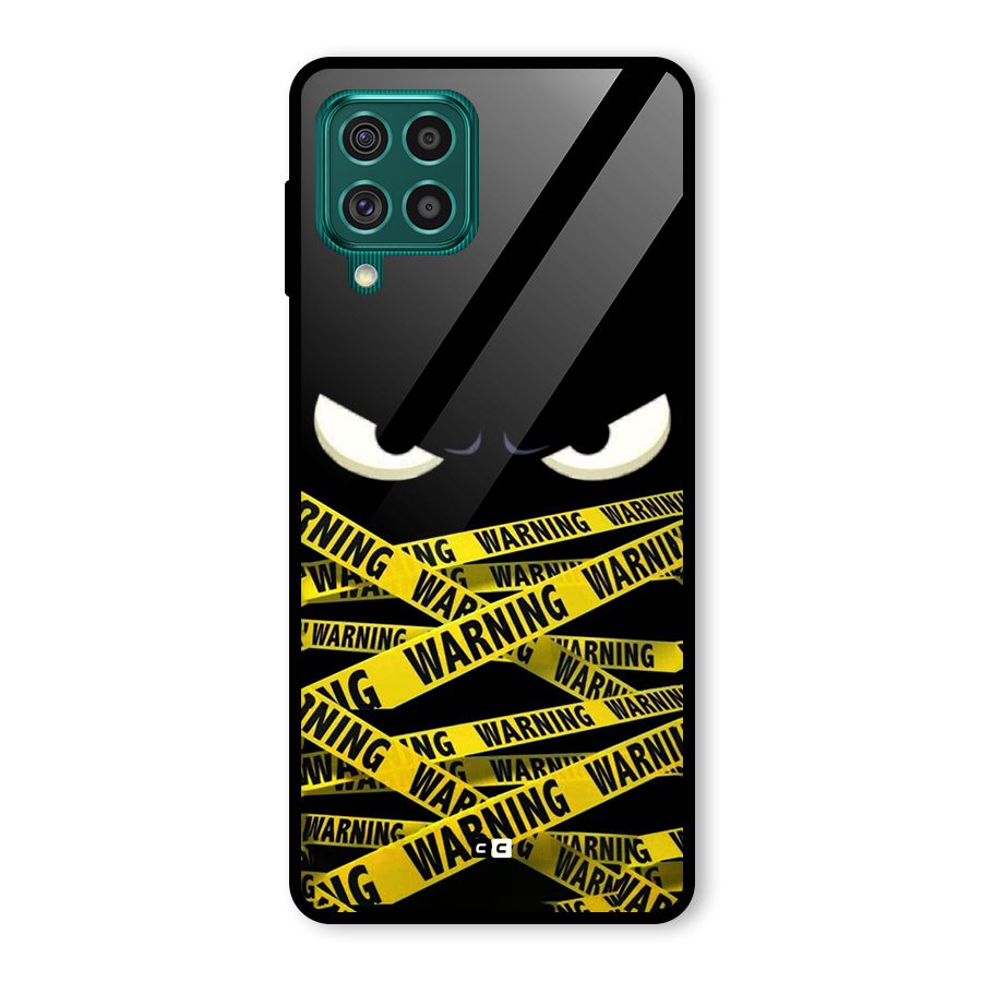 Warning Eyes Glass Back Case for Galaxy F62
