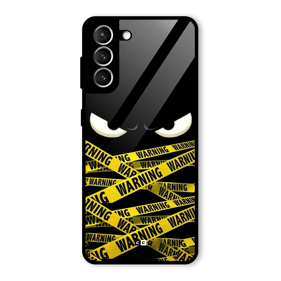 Warning Eyes Glass Back Case for Galaxy S21 5G