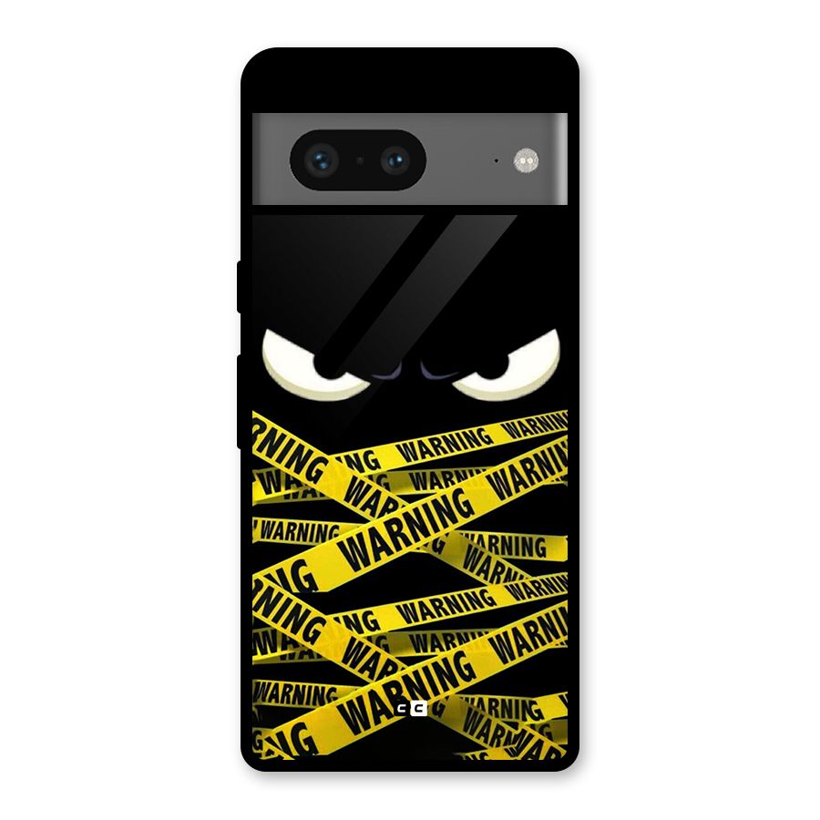 Warning Eyes Glass Back Case for Google Pixel 7