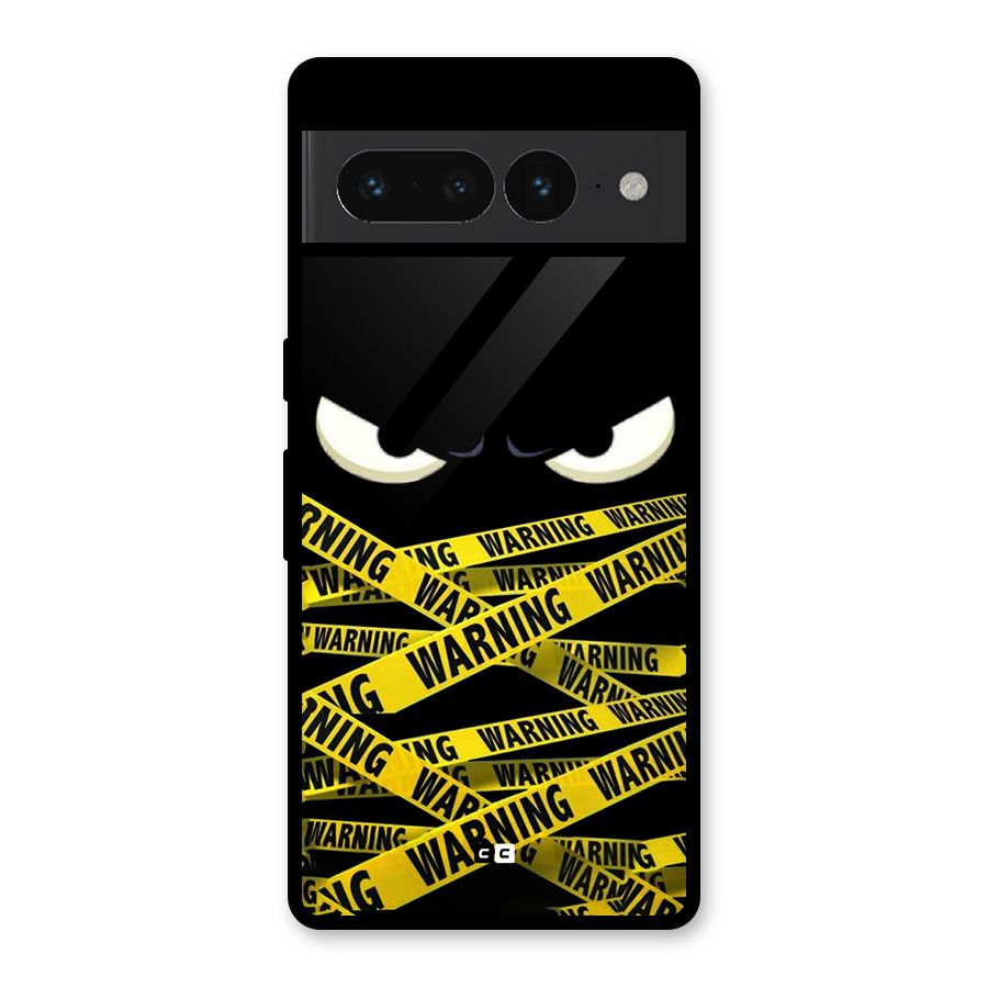 Warning Eyes Glass Back Case for Google Pixel 7 Pro