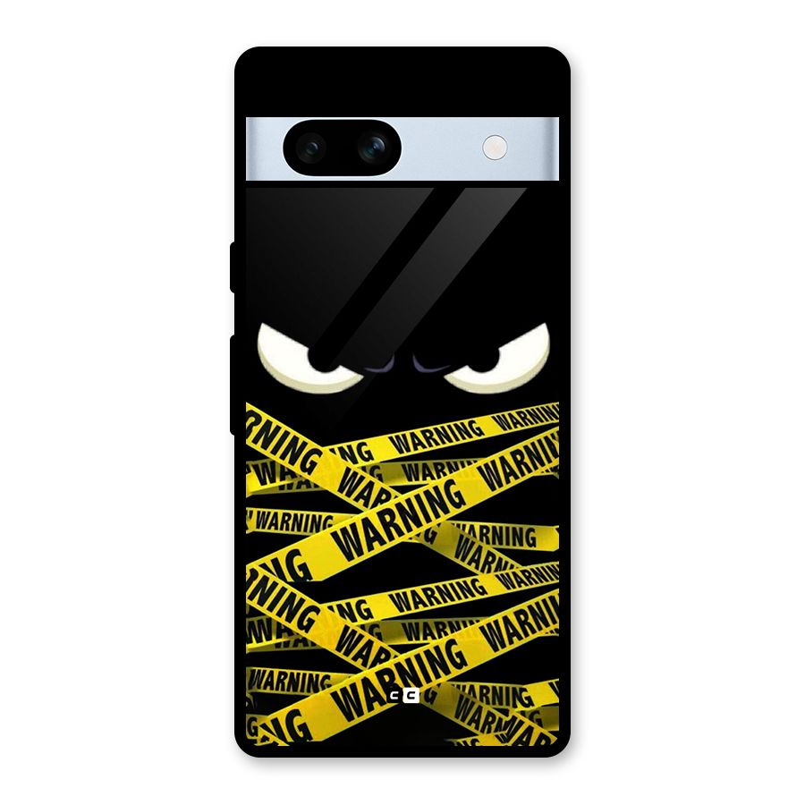 Warning Eyes Glass Back Case for Google Pixel 7a