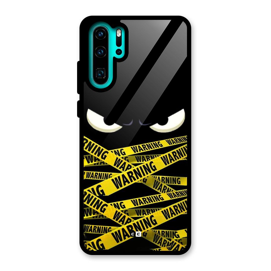 Warning Eyes Glass Back Case for Huawei P30 Pro