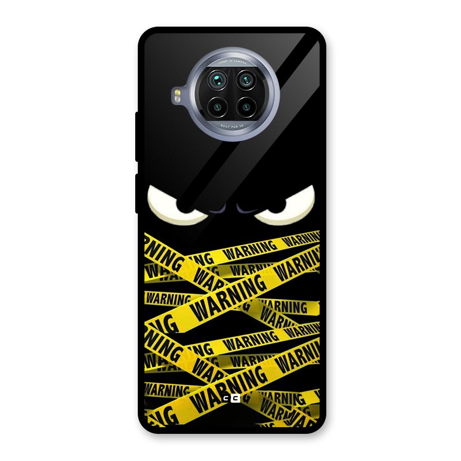 Warning Eyes Glass Back Case for Mi 10i