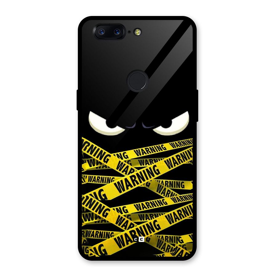 Warning Eyes Glass Back Case for OnePlus 5T