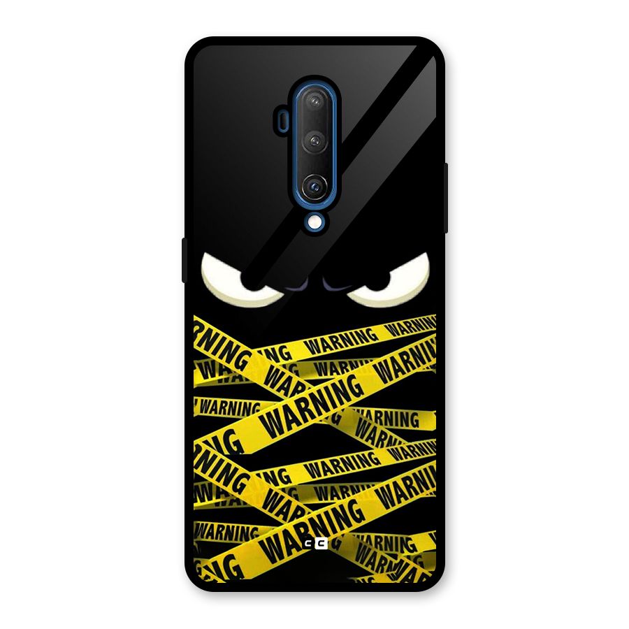 Warning Eyes Glass Back Case for OnePlus 7T Pro