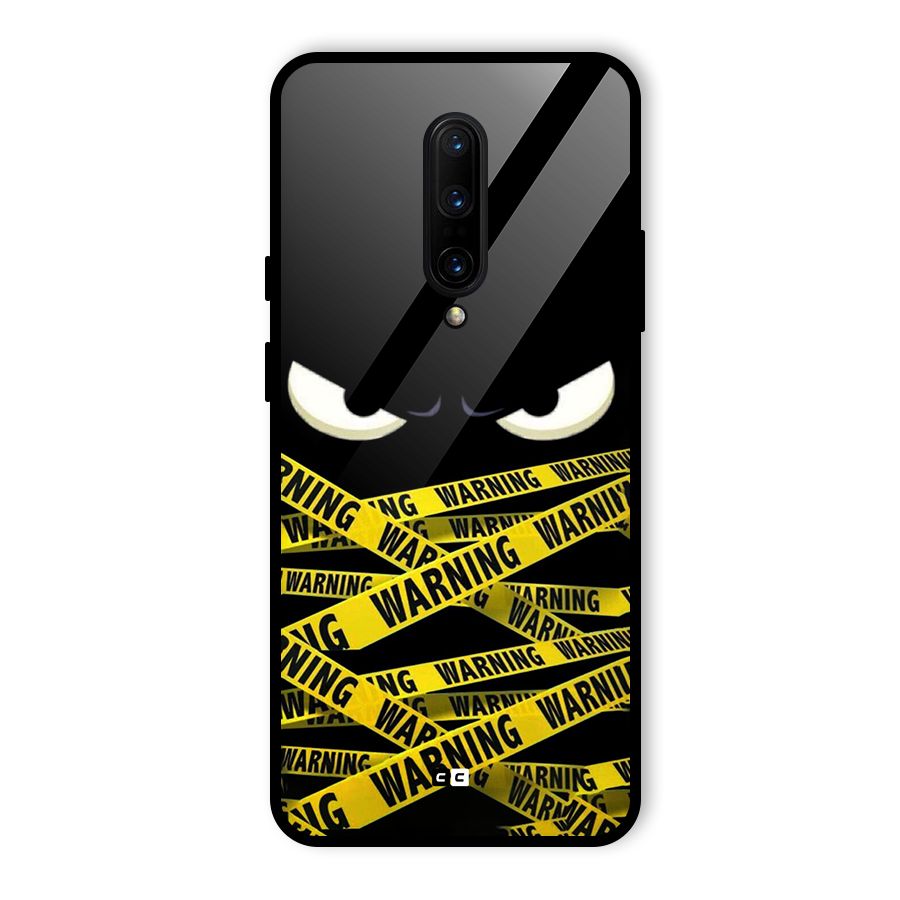 Warning Eyes Glass Back Case for OnePlus 7 Pro