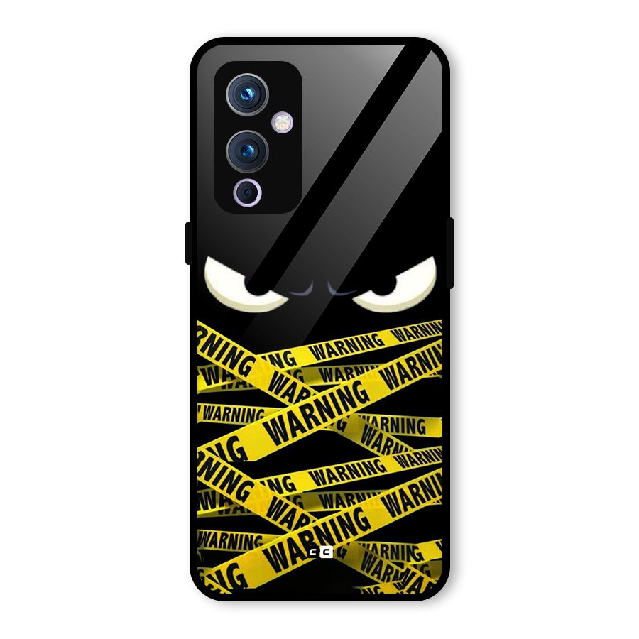 Warning Eyes Glass Back Case for OnePlus 9