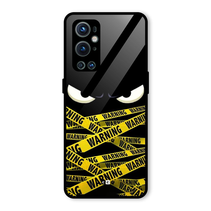 Warning Eyes Glass Back Case for OnePlus 9 Pro
