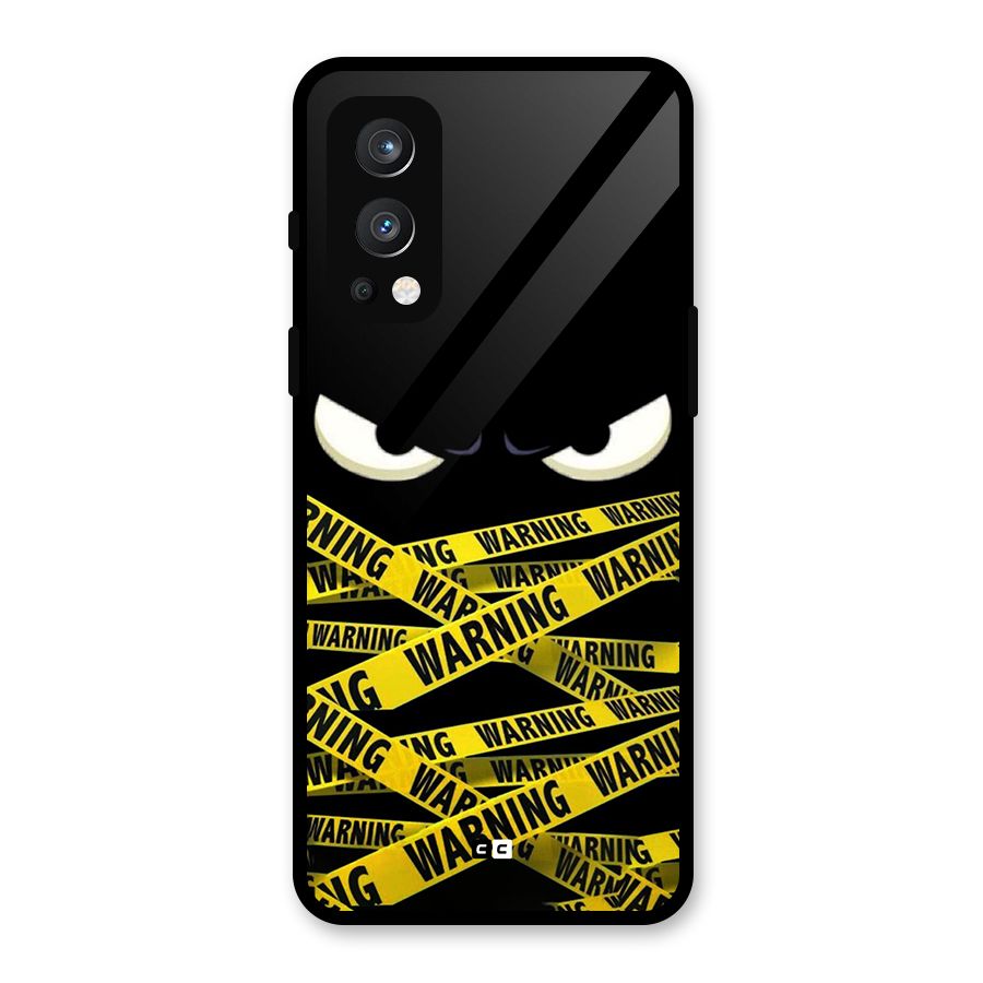 Warning Eyes Glass Back Case for OnePlus Nord 2 5G