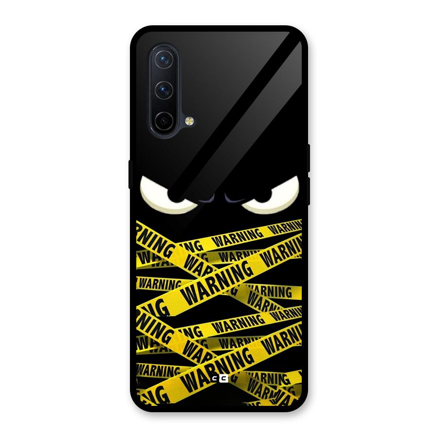 Warning Eyes Glass Back Case for OnePlus Nord CE 5G