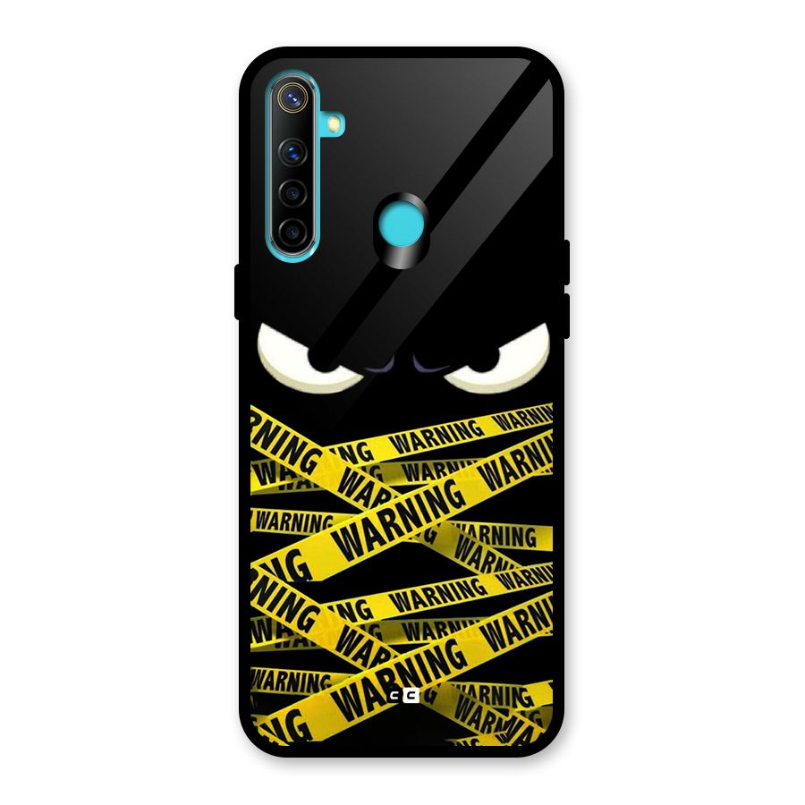 Warning Eyes Glass Back Case for Realme 5i
