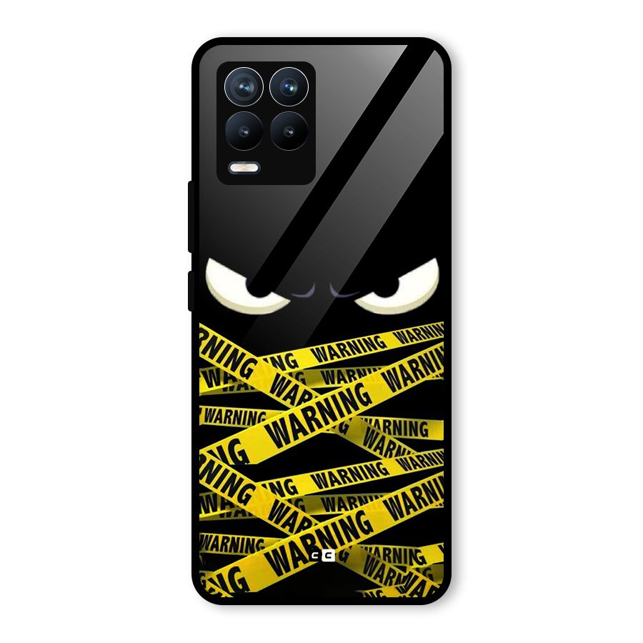 Warning Eyes Glass Back Case for Realme 8