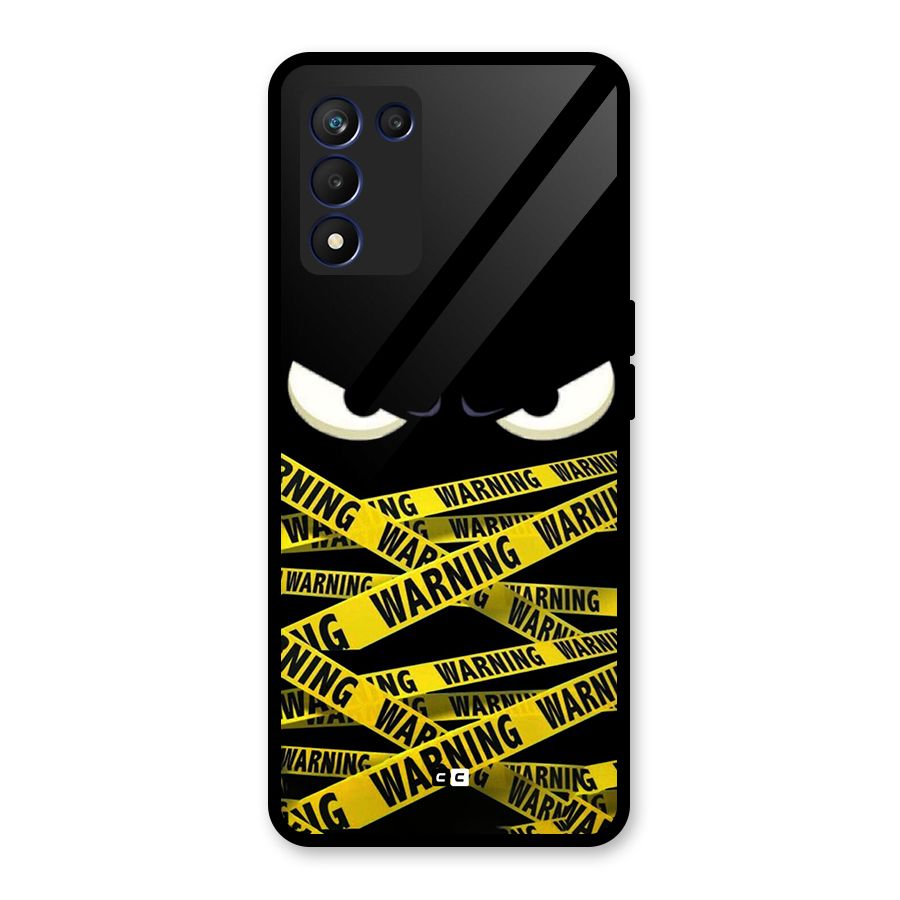 Warning Eyes Glass Back Case for Realme 9 5G Speed