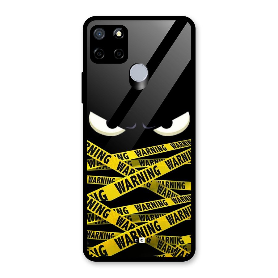Warning Eyes Glass Back Case for Realme C12