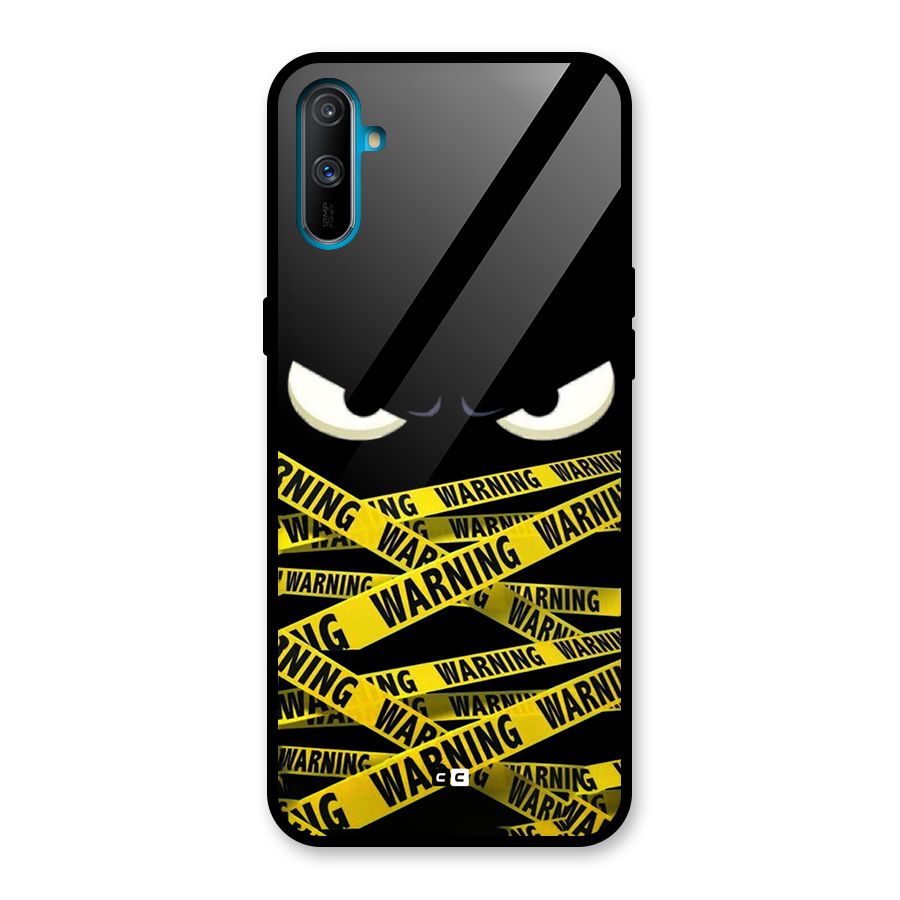Warning Eyes Glass Back Case for Realme C3