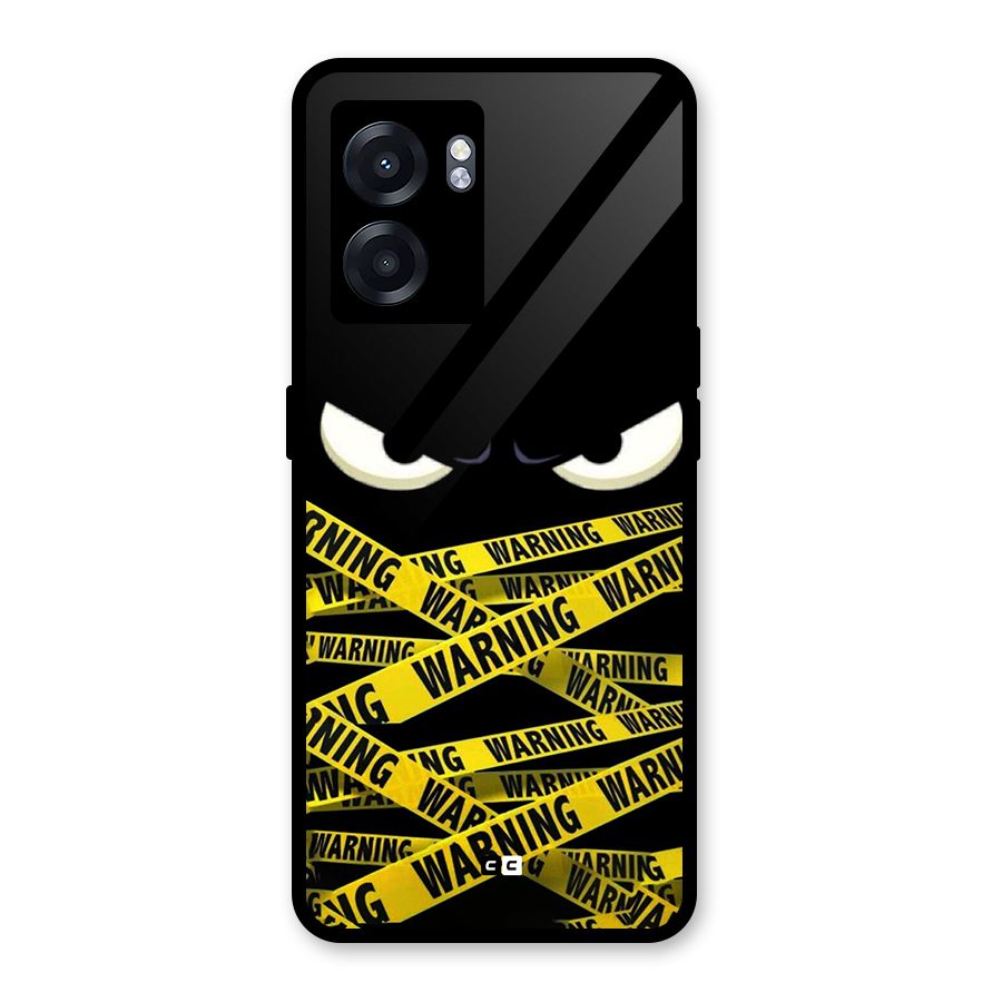 Warning Eyes Glass Back Case for Realme Narzo 50 5G